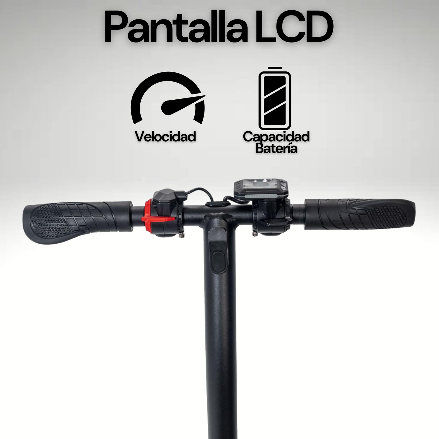 Q-bike Qh07 Scooter Eléctrico Plegable Para Adultos, Motor De 250 W, 16km/h, Patín Electrico Con 16km Con Carga Completa