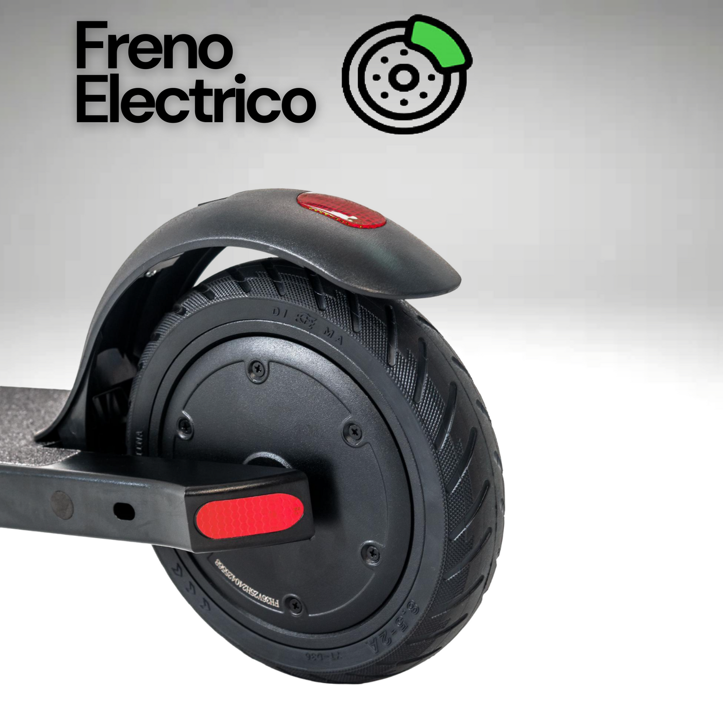 Q-bike Qh07 Scooter Eléctrico Plegable Para Adultos, Motor De 250 W, 16km/h, Patín Electrico Con 16km Con Carga Completa