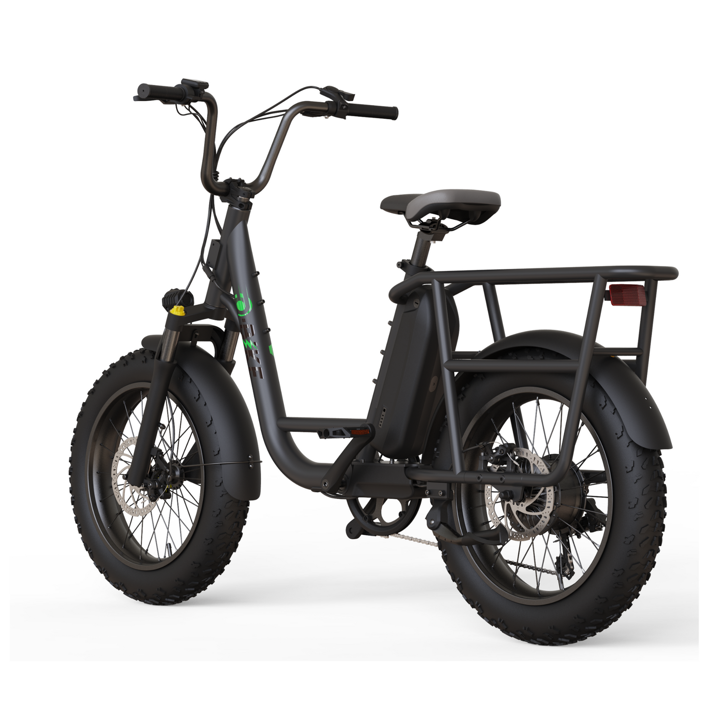 Bicicleta Eléctrica Q-bike Qyt01 500w 45km/h Negro