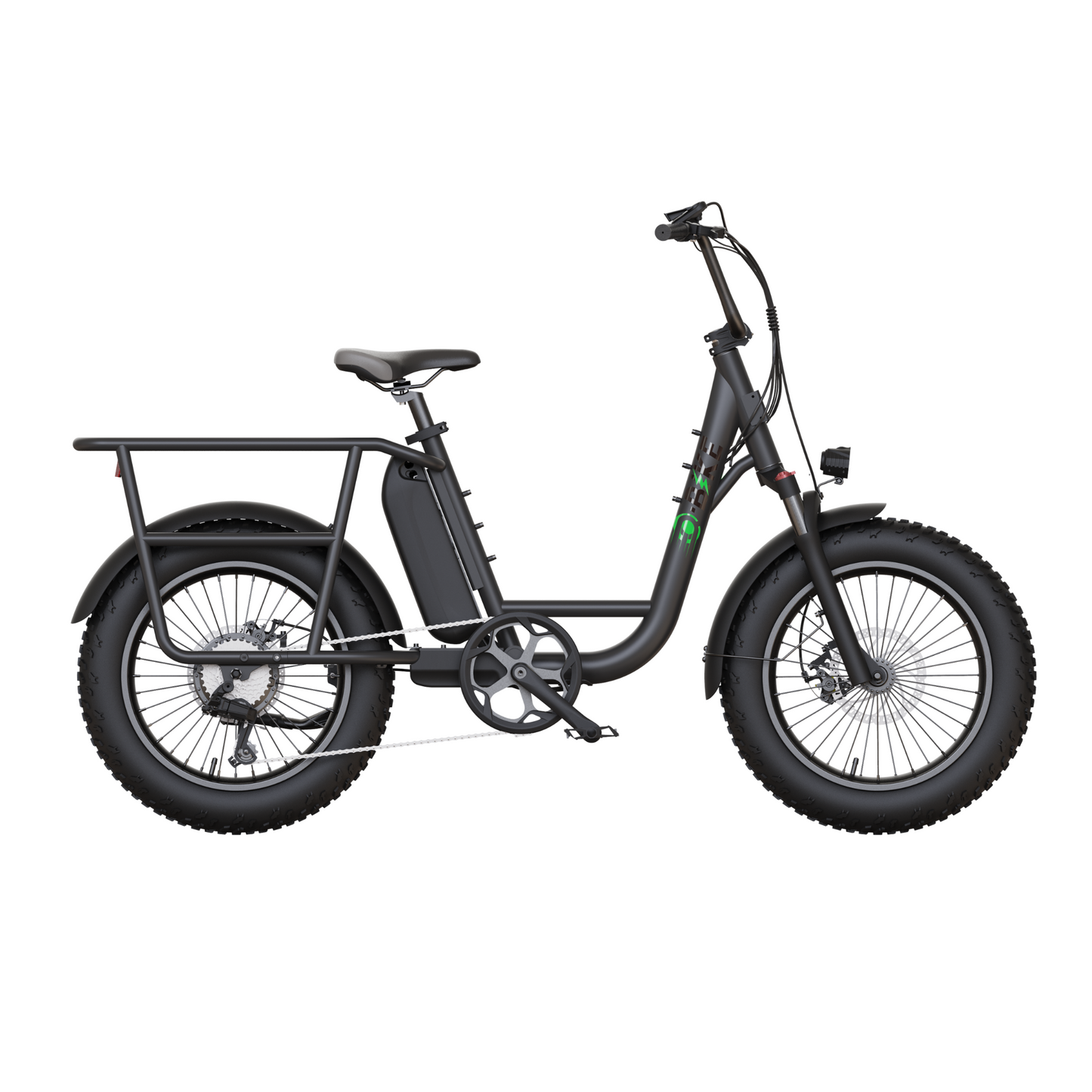 Bicicleta Eléctrica Q-bike Qyt01 500w 45km/h Negro