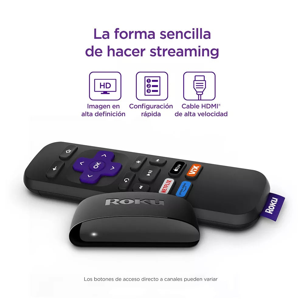 Roku Express Dispositivo streaming HD HDMI