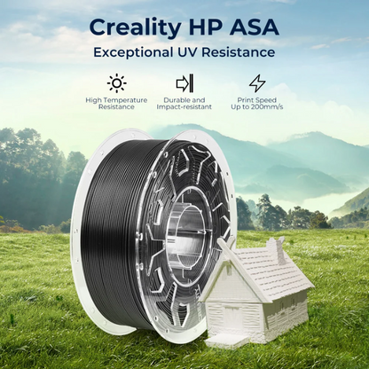 Creality Filamento 3D HP-ASA -1.75 MM- 1 KG Negro