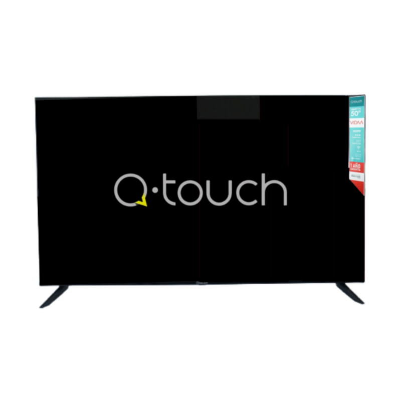 Q-Touch Pantalla Televisión Smart Tv 50"4K VidaaTV