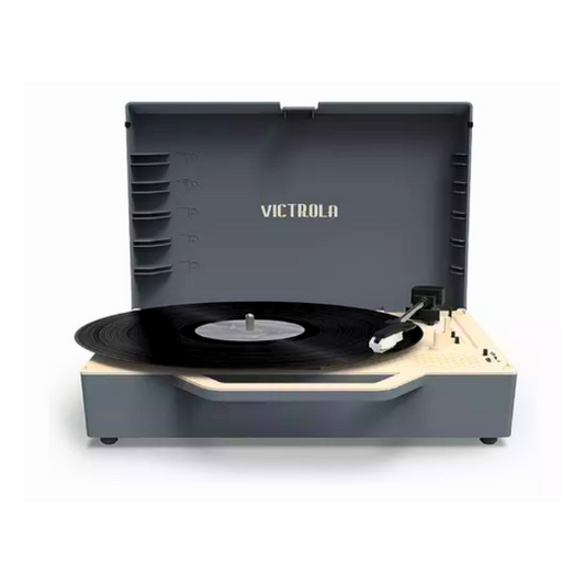 Tocadiscos Victrola Re-spin Sostenible Bluetooth Gris